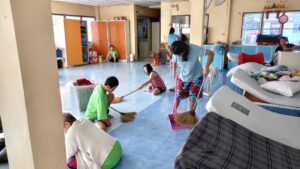 สคพ.การุณยเวศม์ จัดกิจกรรม 5.ส. “CLEANING DAY บ้านสะอาด ~โลกสวยด้วยมือเรา” ประจำสัปดาห์