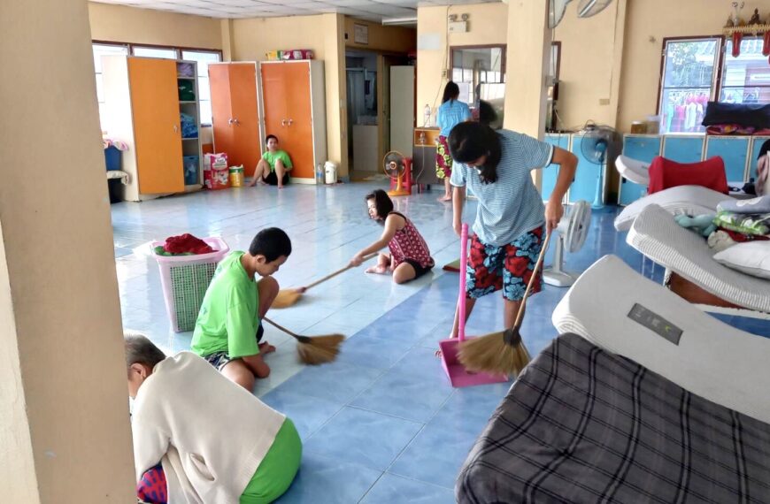 สคพ.การุณยเวศม์ จัดกิจกรรม 5.ส. “CLEANING DAY บ้านสะอาด ~โลกสวยด้วยมือเรา” ประจำสัปดาห์