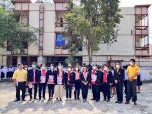 สคพ.การุณยเวศม์ ลงพื้นที่ประชาสัมพันธ์ ระบบแจ้งเหตุฉุกเฉินทางสังคม ESS Help Me ปักหมุด หยุดเหตุ 