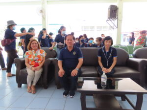 สคพ.การุณยเวศม์ ให้การต้อนรับคณะจิตอาสากรมศุลกากร “เลี้ยงอาหารกลางวัน ตัดผม ทำความสะอาด และบริ&hellip;