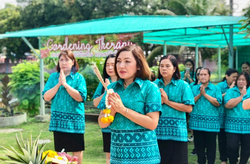 สคพ.การุณยเวศม์ สักการะสิ่งศักดิ์สิทธิ์ประจำหน่วยงาน และพระประชาบดี เพื่อความเป็นสิริมงคลในการดำเนิน&hellip;