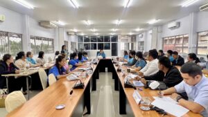 สคพ.การุณยเวศม์ เข้าร่วมการประชุมทีมพม.จังหวัดชลบุรี (One Home) ครั้งที่ 1/2567