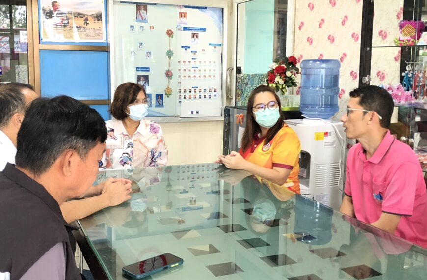 สคพ.การุณยเวศม์ให้การต้อนรับคณะเจ้าหน้าที่คุมประพฤติจังหวัดชลบุรี ในการลงพื้นที่ประสานงาน การจัดกิจก&hellip;